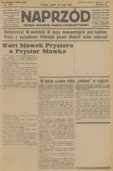 Naprzód : organ Polskiej Partji Socjalistycznej. 1931, nr 120
