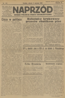 Naprzód : organ Polskiej Partji Socjalistycznej. 1931, nr 123