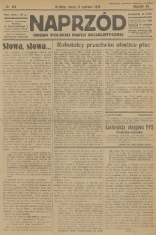 Naprzód : organ Polskiej Partji Socjalistycznej. 1931, nr 124