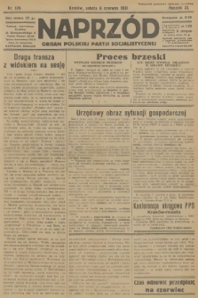 Naprzód : organ Polskiej Partji Socjalistycznej. 1931, nr 126