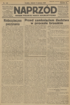 Naprzód : organ Polskiej Partji Socjalistycznej. 1931, nr 128