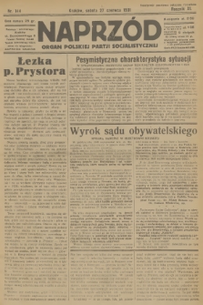 Naprzód : organ Polskiej Partji Socjalistycznej. 1931, nr 144