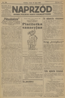 Naprzód : organ Polskiej Partji Socjalistycznej. 1931, nr 158