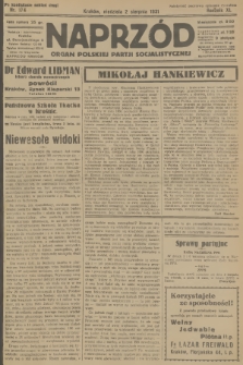 Naprzód : organ Polskiej Partji Socjalistycznej. 1931, nr 174