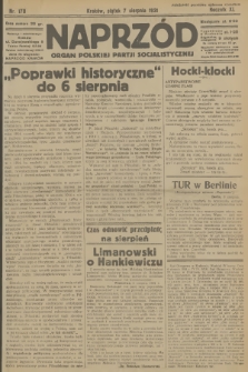 Naprzód : organ Polskiej Partji Socjalistycznej. 1931, nr 178