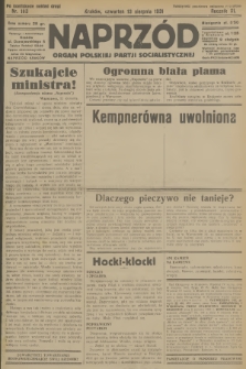 Naprzód : organ Polskiej Partji Socjalistycznej. 1931, nr 183