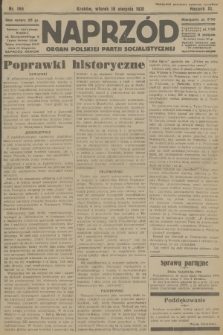 Naprzód : organ Polskiej Partji Socjalistycznej. 1931, nr 186