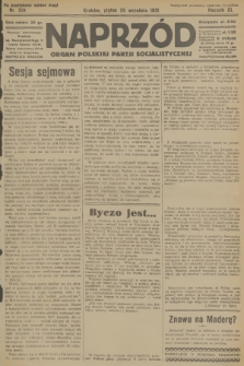 Naprzód : organ Polskiej Partji Socjalistycznej. 1931, nr 219