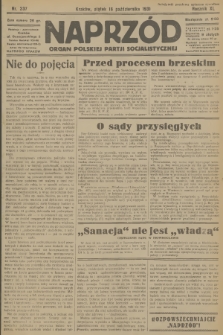 Naprzód : organ Polskiej Partji Socjalistycznej. 1931, nr 237