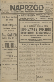 Naprzód : organ Polskiej Partji Socjalistycznej. 1931, nr 257