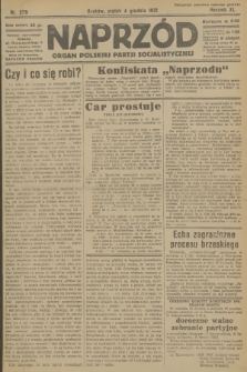 Naprzód : organ Polskiej Partji Socjalistycznej. 1931, nr 279