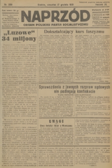 Naprzód : organ Polskiej Partji Socjalistycznej. 1931, nr 289