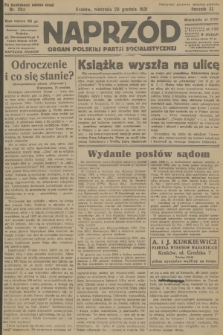 Naprzód : organ Polskiej Partji Socjalistycznej. 1931, nr 292
