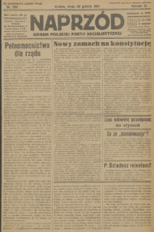 Naprzód : organ Polskiej Partji Socjalistycznej. 1931, nr 299