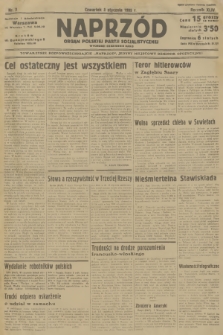 Naprzód : organ Polskiej Partji Socjalistycznej. 1935, nr 3