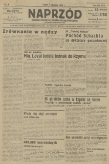 Naprzód : organ Polskiej Partji Socjalistycznej. 1935, nr 4