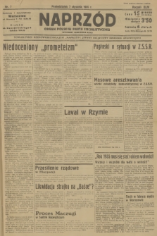 Naprzód : organ Polskiej Partji Socjalistycznej. 1935, nr 7