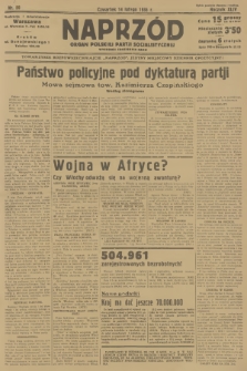 Naprzód : organ Polskiej Partji Socjalistycznej. 1935, nr 50