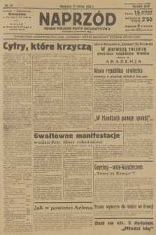 Naprzód : organ Polskiej Partji Socjalistycznej. 1935, nr 54
