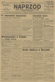 Naprzód : organ Polskiej Partji Socjalistycznej. 1935, nr 56