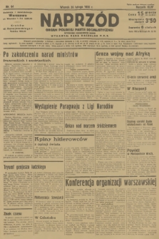 Naprzód : organ Polskiej Partji Socjalistycznej. 1935, nr 64