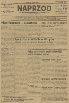 Naprzód : organ Polskiej Partji Socjalistycznej. 1935, nr 65