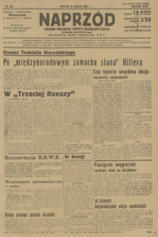 Naprzód : organ Polskiej Partji Socjalistycznej. 1935, nr 86
