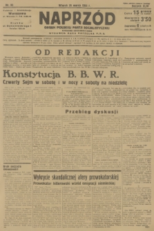 Naprzód : organ Polskiej Partji Socjalistycznej. 1935, nr 95