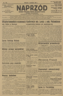 Naprzód : organ Polskiej Partji Socjalistycznej. 1935, nr 102