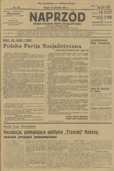 Naprzód : organ Polskiej Partji Socjalistycznej. 1935, nr 122