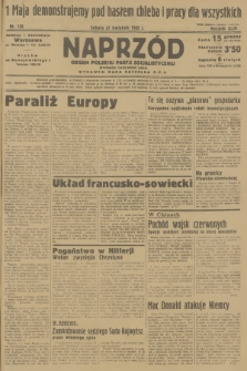 Naprzód : organ Polskiej Partji Socjalistycznej. 1935, nr 128