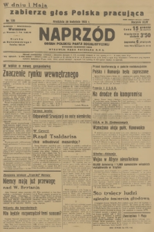 Naprzód : organ Polskiej Partji Socjalistycznej. 1935, nr 129