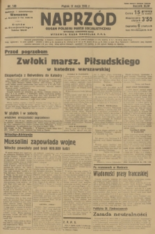 Naprzód : organ Polskiej Partji Socjalistycznej. 1935, nr 149