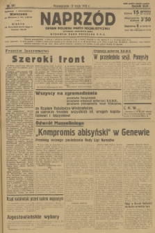 Naprzód : organ Polskiej Partji Socjalistycznej. 1935, nr 161