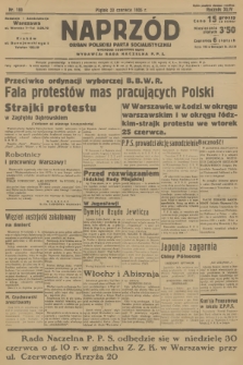 Naprzód : organ Polskiej Partji Socjalistycznej. 1935, nr 188