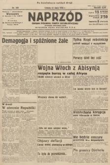 Naprzód : organ Polskiej Partji Socjalistycznej. 1935, nr 226