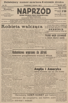 Naprzód : organ Polskiej Partji Socjalistycznej. 1935, nr 272