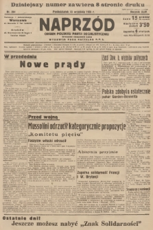 Naprzód : organ Polskiej Partji Socjalistycznej. 1935, nr 294