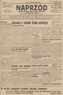 Naprzód : organ Polskiej Partji Socjalistycznej. 1935, nr 319