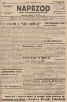 Naprzód : organ Polskiej Partji Socjalistycznej. 1935, nr 321