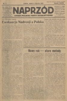 Naprzód : organ Polskiej Partji Socjalistycznej. 1929, nr 2