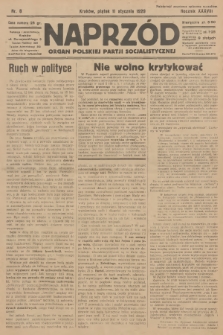Naprzód : organ Polskiej Partji Socjalistycznej. 1929, nr 8