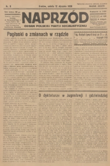Naprzód : organ Polskiej Partji Socjalistycznej. 1929, nr 9