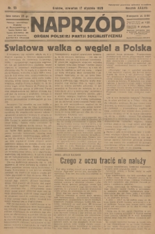 Naprzód : organ Polskiej Partji Socjalistycznej. 1929, nr 13