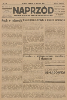 Naprzód : organ Polskiej Partji Socjalistycznej. 1929, nr 19