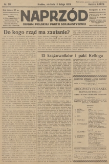 Naprzód : organ Polskiej Partji Socjalistycznej. 1929, nr 28