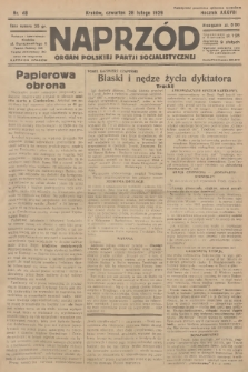 Naprzód : organ Polskiej Partji Socjalistycznej. 1929, nr 48
