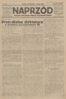 Naprzód : organ Polskiej Partji Socjalistycznej. 1929, nr 52