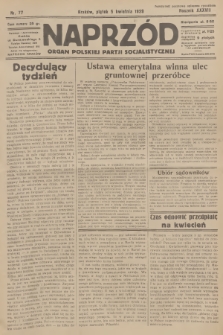Naprzód : organ Polskiej Partji Socjalistycznej. 1929, nr 77