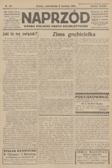 Naprzód : organ Polskiej Partji Socjalistycznej. 1929, nr 80